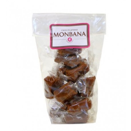 Monbana bag of salted butter caramel