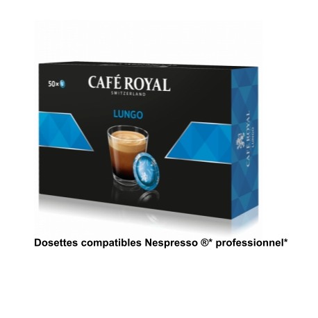 Royal Lungo coffee pods compatible Nespresso ® PRO