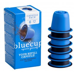 BlueCup pack of 6 Nespresso ® compatible capsules