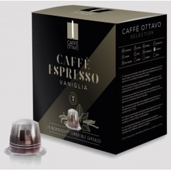 Capsules arôme Vanille compatibles Nespresso ® Caffè Ottavo