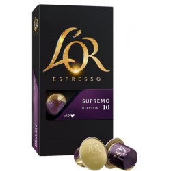 L'Or Espresso Supremo n°10, capsules compatibles Nespresso ®