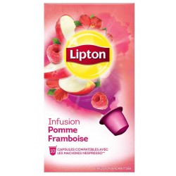 Raspberry Apple Infusion Capsules Lipton compatible Nespresso ®