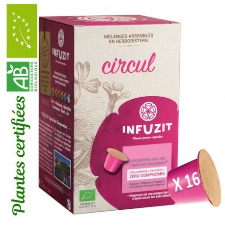 Infuzit Aphrodisia, Nespresso ® compatible capsules