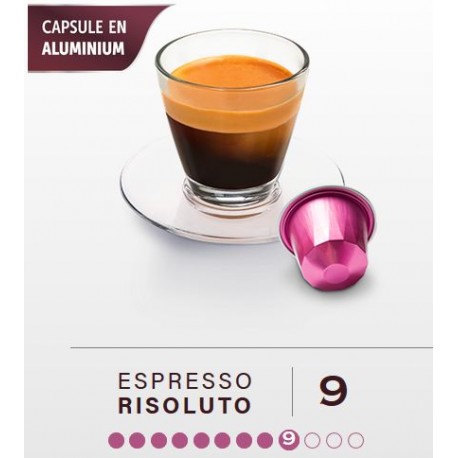 Risoluto, capsules BELMIO compatibles Nespresso ®
