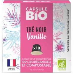 Capsules bio de Thé noir Bio compatibles Nespresso ®