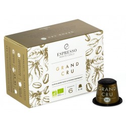 Capsules compatibles Nespresso ® Grand Cru Bio