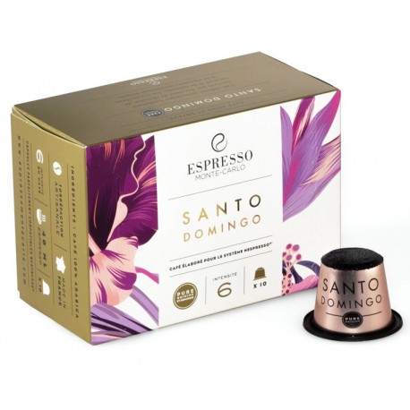 Nespresso ® compatible capsules Black entense