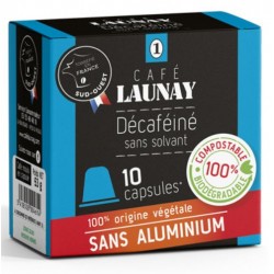 Organic Capsules, Nespresso Compatible from Café Launay