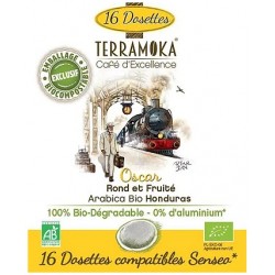Oscar dosettes compatibles Senseo ® Terramoka café bio
