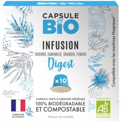 Capsules Infusion Dig&st compatibles Nespresso ®