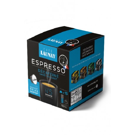 Ristretto capsules, Dolce Gusto ® compatible from Café Launay