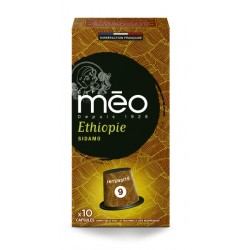 Afrique by Méo. Nespresso® compatible coffee capsules.