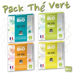 -5% sur le pack de 40 capsules de Thé Bio compatibles Nespresso ®