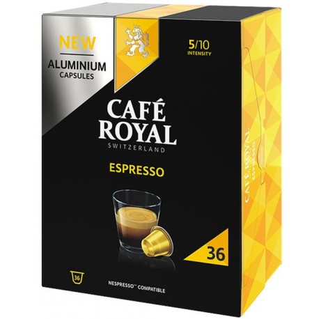 Nespresso ® compatible Café Royal Espresso Forte capsules
