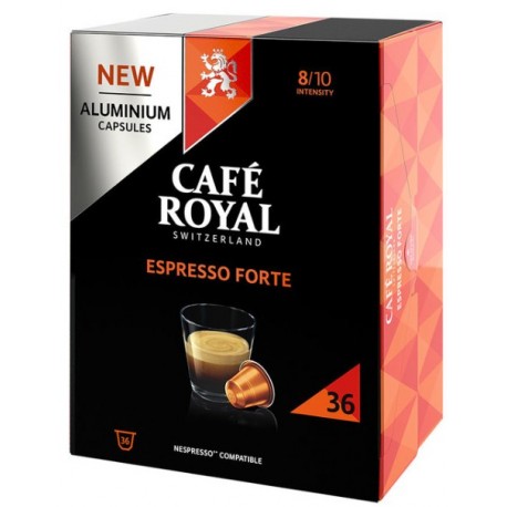 Royal Decaffeinato Coffee capsules compatible with Nespresso ®