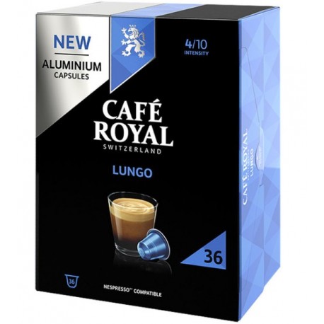 Nespresso ® compatible Café Royal Lungo Forte capsules
