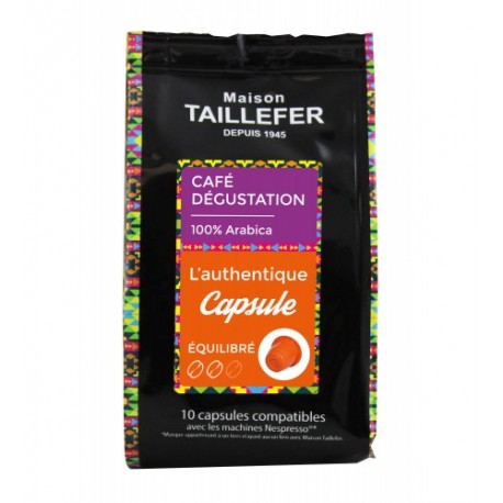 Capsules compatibles Nespresso ® l'autentique