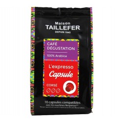  House TAILLEFER Expresso Nespresso compatible capsules