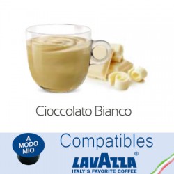 Lavazza A Modo Mio ® white chocolate compatible capsules