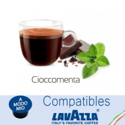 Capsules compatibles Lavazza A Modo Mio ® Menthe Chocolat Café