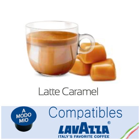 Capsule Lait Caramel compatible Lavazza A Modo Mio ®
