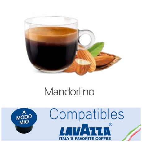 Almond compatible Lavazza A Modo Mio ® capsules.