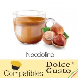 Capsules arôme Noisette compatibles Dolce Gusto ® Caffè Bonini