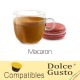 Amaretto flavoured Caffè Bonini, Dolce Gusto ® compatible pods.