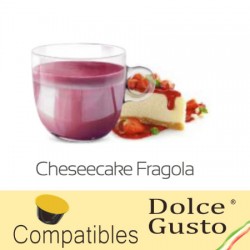Boisson Cheesecake aux Fraises compatible Dolce Gusto ®