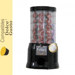 Automatic capsule dispenser DOLCE GUSTO ® coin operated €1 coin