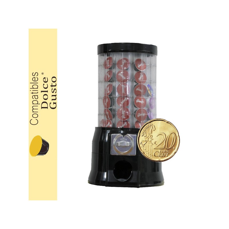 Distributeur automatique capsules Dolce Gusto. 0,2€