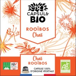 Capsules Bio Rooibos Chaï compatibles Nespresso ®