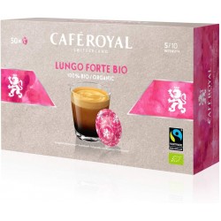 Nespresso ® compatible Organic Lungo strong Coffee capsules