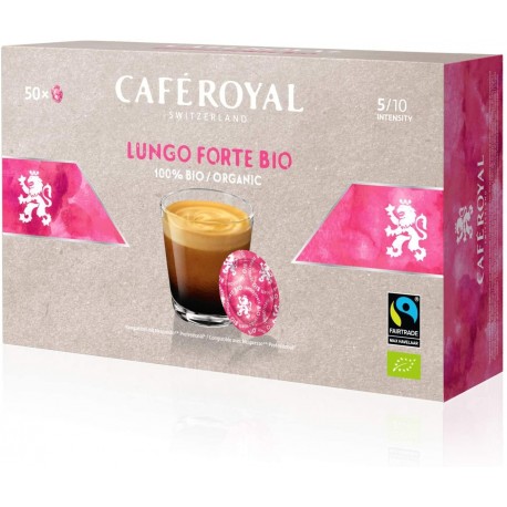 Nespresso ® compatible Organic Lungo Coffee capsules