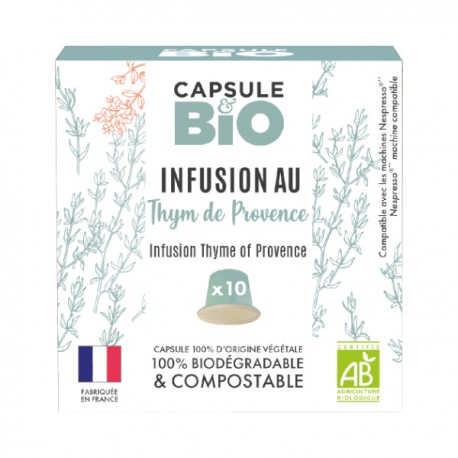 Capsules Bio Rooibos Chaï compatibles Nespresso ®