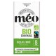 Capsules de café Biologique Torréfaction équilibrée compatibles Nespresso ® des cafés Méo