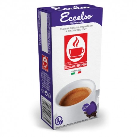 Eccelso capsules Caffè Bonini compatibles Nespresso ®