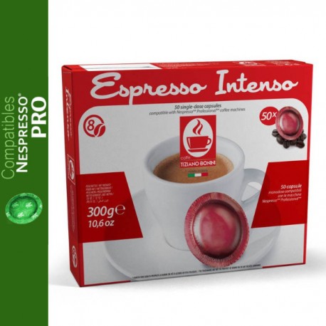 Dosettes compatibles Nespresso Pro Intenso Bonini