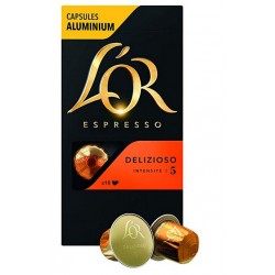 Capsules L'OR Espresso Delizioso compatibles Nespresso ®