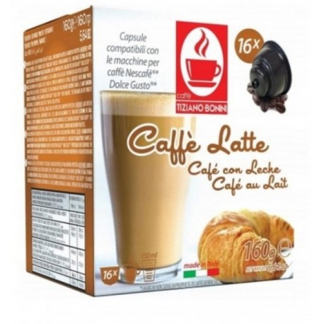 Dolce Gusto ® compatible Caffè Latte Capsules
