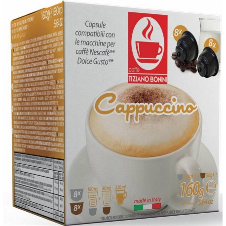 Capsules Cappuccino compatibles Dolce Gusto ®
