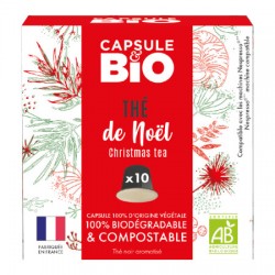 Capsules Thé de Noël compatibles Nespresso ®