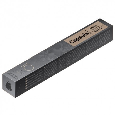Capsulo Moka, Nespresso® compatible capsules.