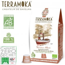 Monsieur Albert Nespresso ® compatible capsules Terramoka without alu