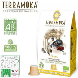 Oscar capsules compatibles Nespresso ® Terramoka zéro déchet