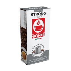 Capsules Strong compatibles Nespresso ® de Bonini