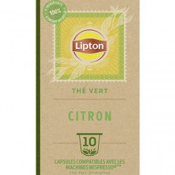 Nespresso ® Compatible Lipton Lemon Green Tea Capsules