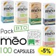 Pack Integral Méo, the whole range of Méo capsules compatible with Nespresso ®