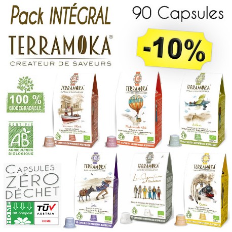 90 Nespresso ® compatible capsule set