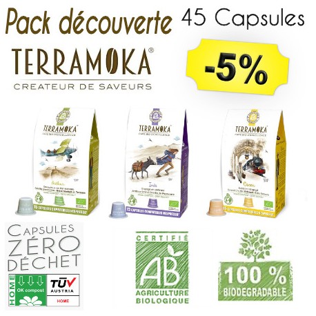 Pack découverte de la gamme des capsules aromatisées de Café Royal compatibles nespresso ®